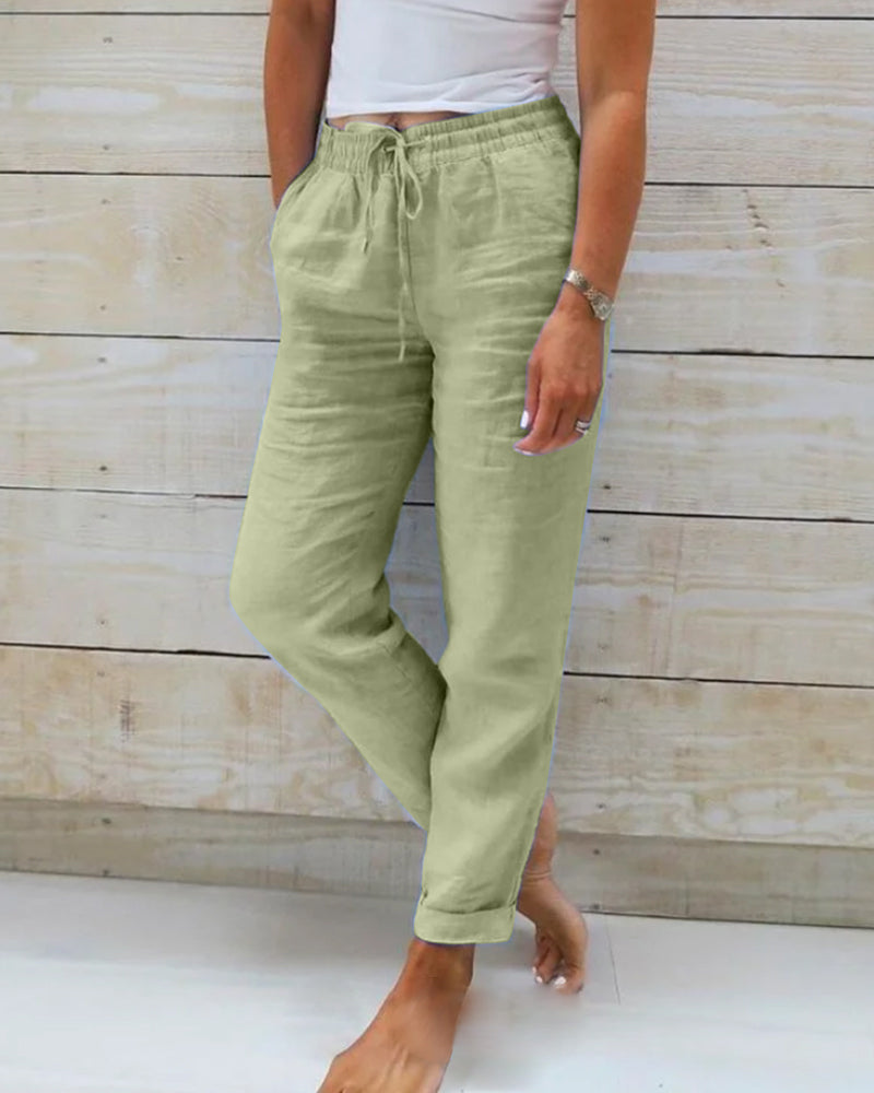 Kaelen – Relaxed Drawstring Trousers