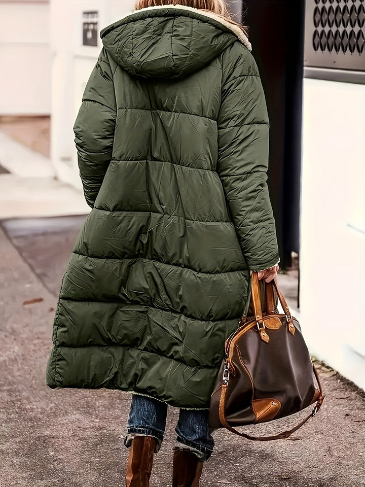Becky – Oversized Sherpa-Lined Coat