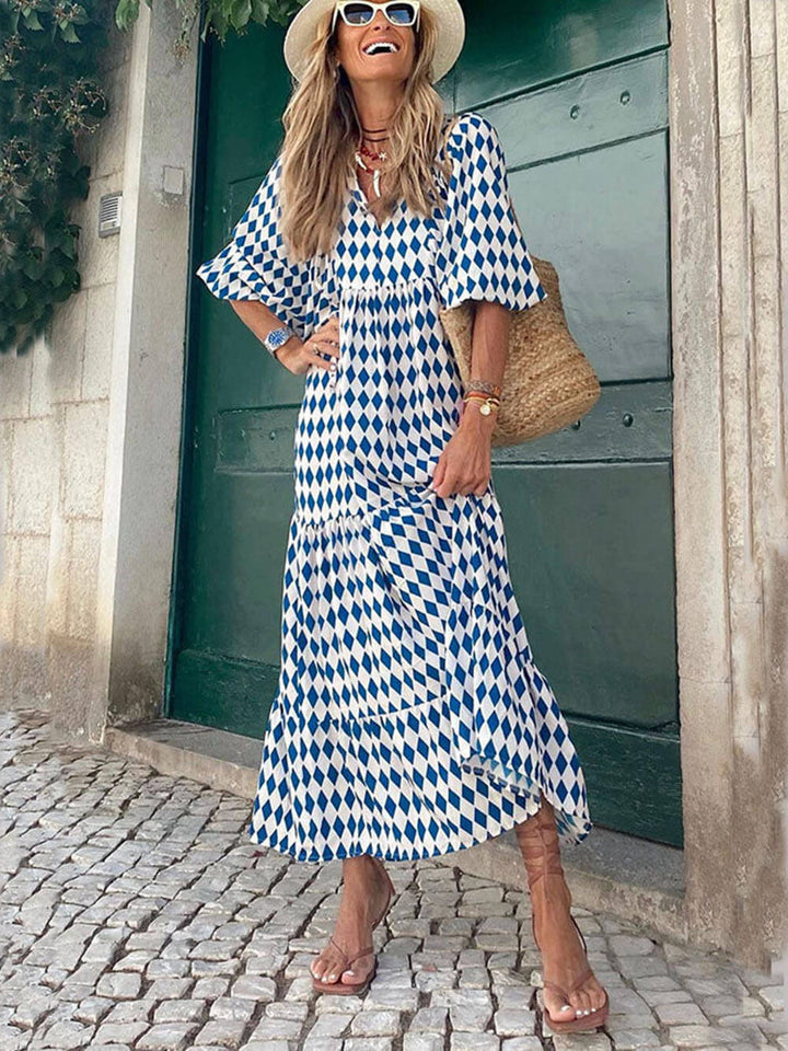 Inara – Flowing Boho Maxi Dress
