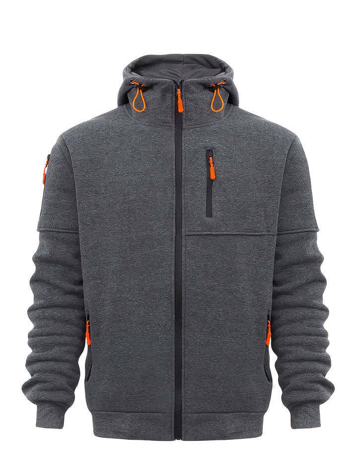 Dominic – Technical Zip-Up Hoodie