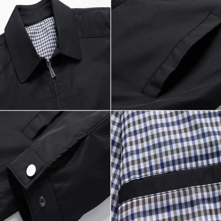 James – Tailored Check-Lined Jacket