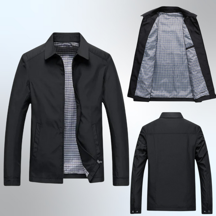 James – Tailored Check-Lined Jacket