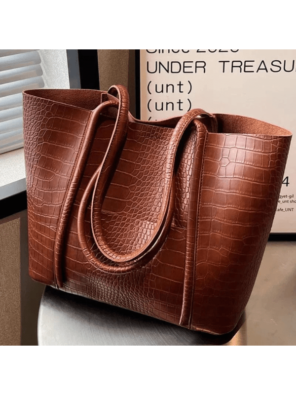 Betina – Croc Shoulder Bag