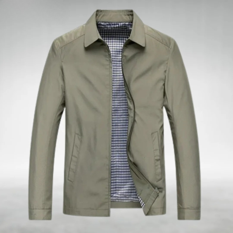 James – Tailored Check-Lined Jacket