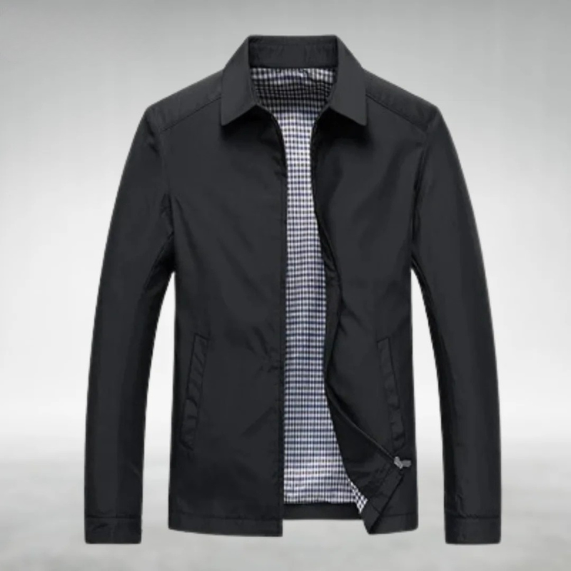 James – Tailored Check-Lined Jacket