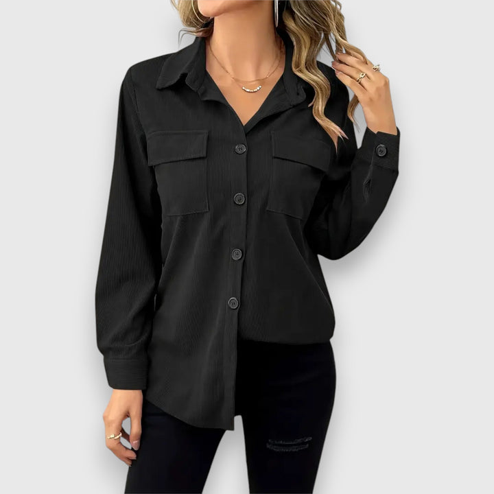 Narelle – Button-Up Shirt Jacket