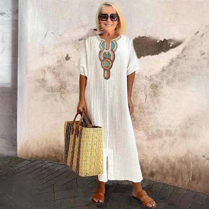 Alirra – Embellished Maxi Dress