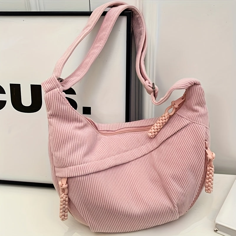 Alvara – Striped Shoulder Bag