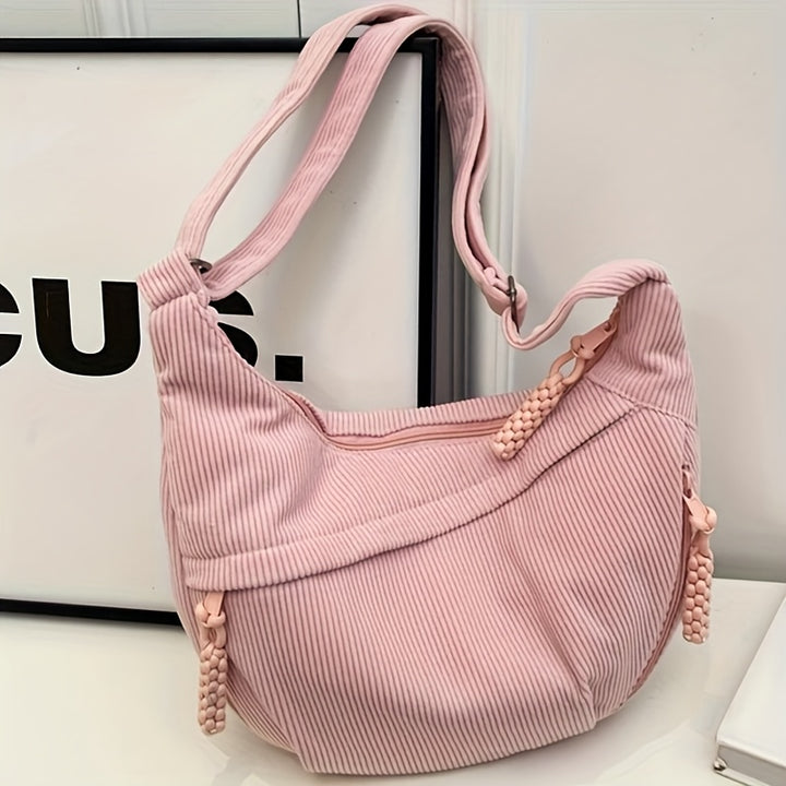 Alvara – Striped Shoulder Bag