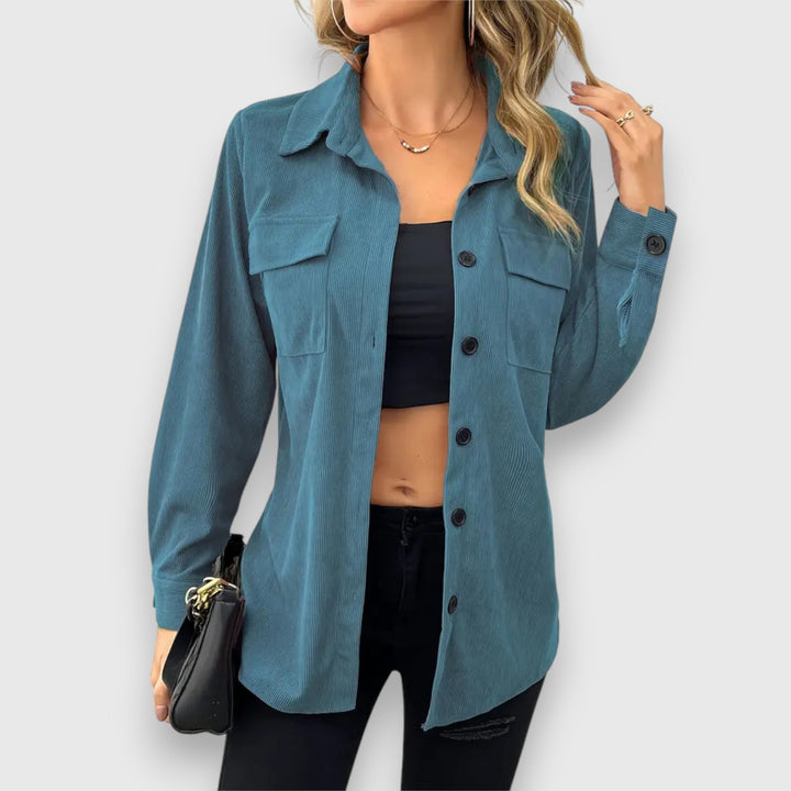 Narelle – Button-Up Shirt Jacket