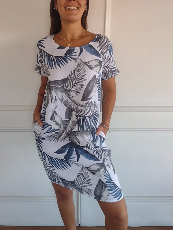 Liza – Relaxed Fit Printed Dress