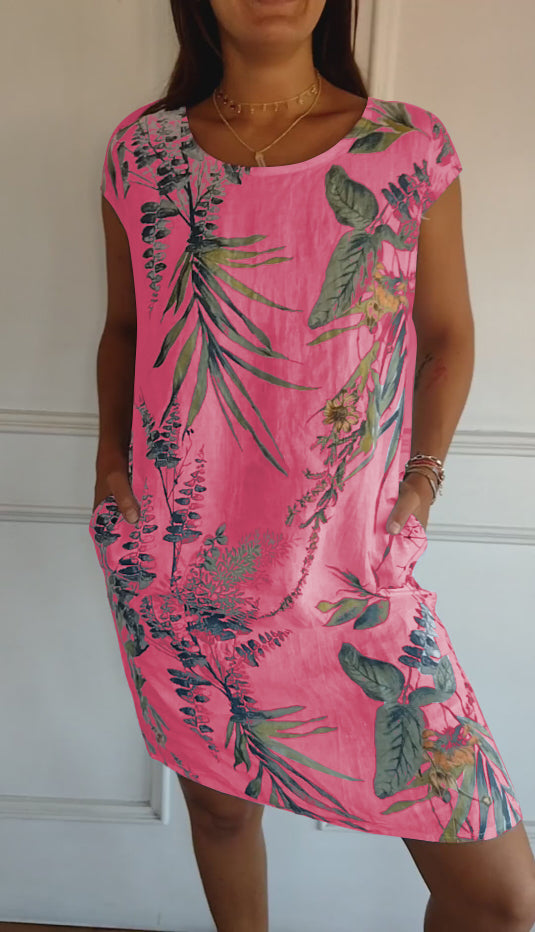 Liza – Relaxed Fit Printed Dress