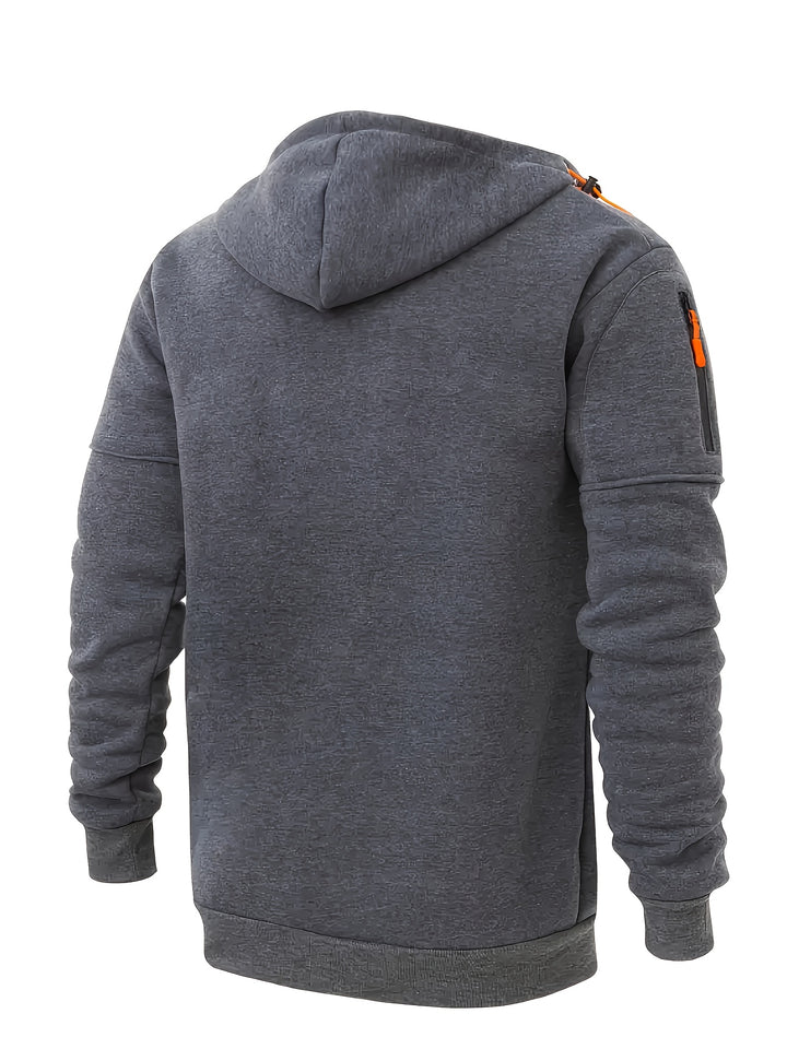 Dominic – Technical Zip-Up Hoodie