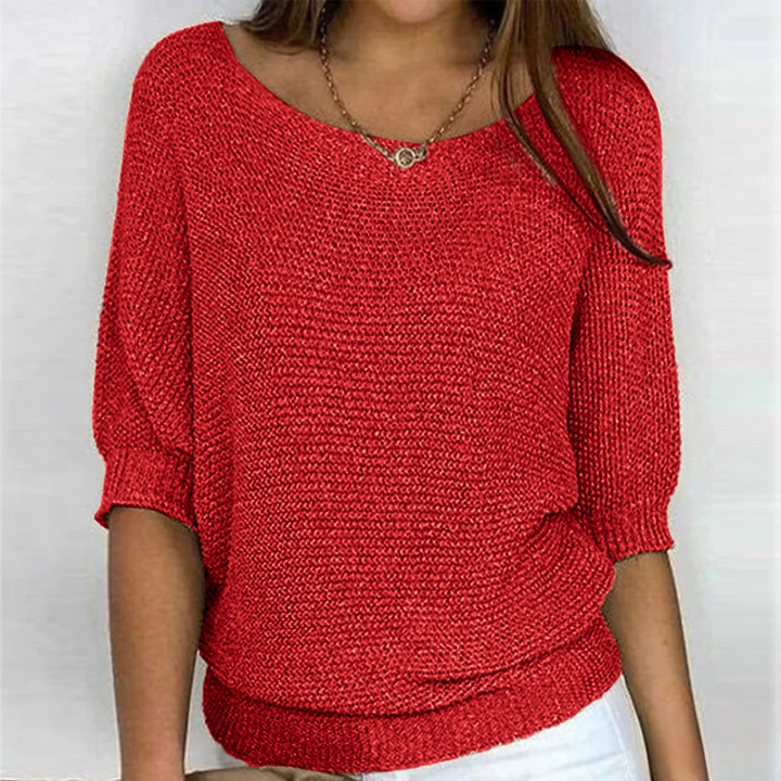 Daniella – Elegant Cable Knit Sweater