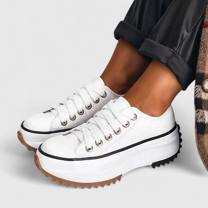 Ailania – Platform Lace-Up Sneakers