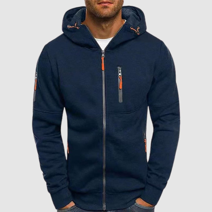 Lukas – Zip-Up Hooded Jacket