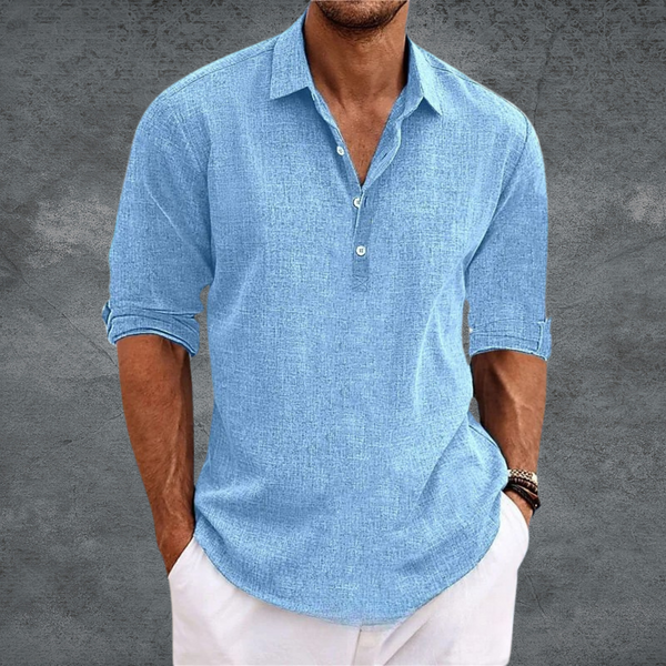Henry – Textured Button-Up Shirt