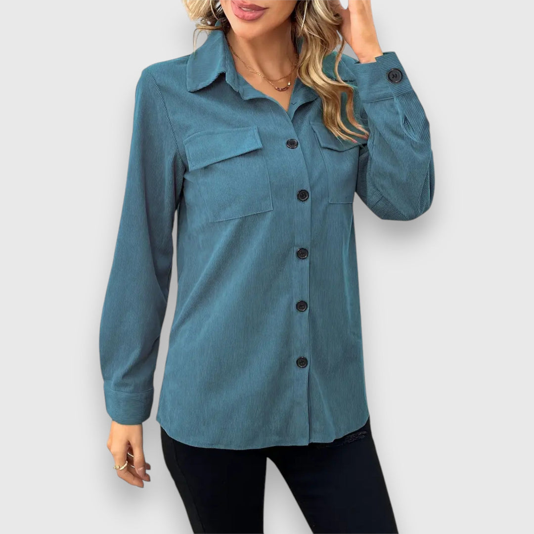 Narelle – Button-Up Shirt Jacket