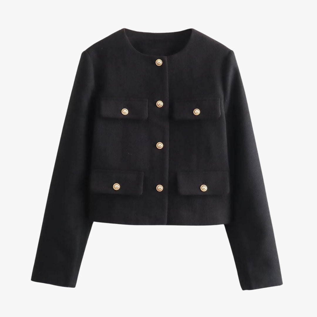 Cylia | Stylish Button Blazer