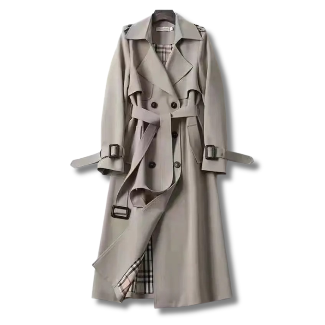 Adina – Double-Breasted Trench Coat