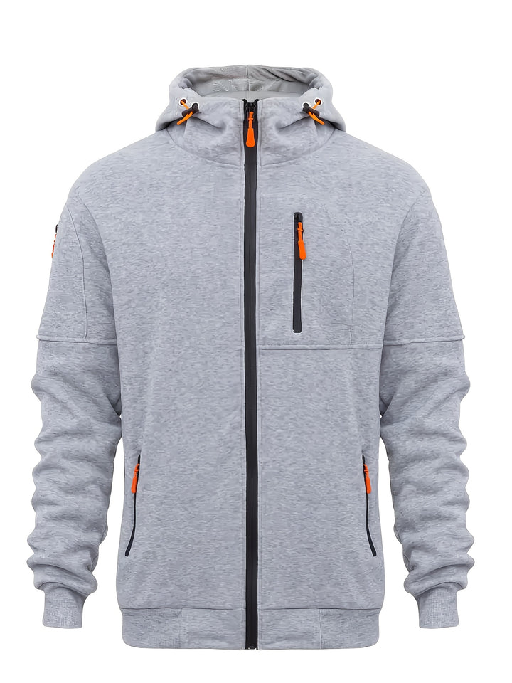 Dominic – Technical Zip-Up Hoodie