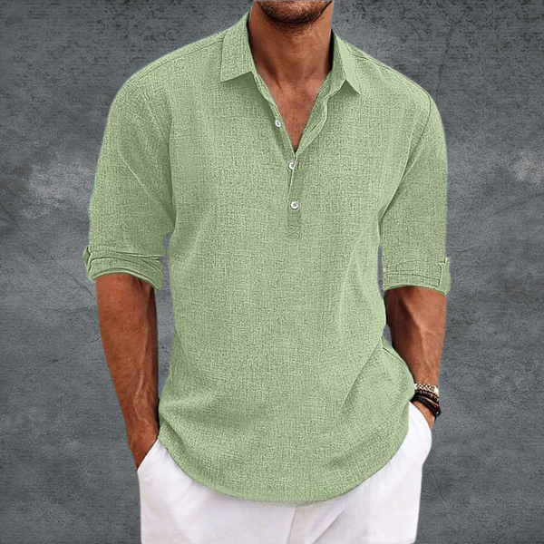 Henry – Textured Button-Up Shirt