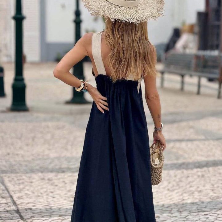 Adelina – Halter Maxi Dress