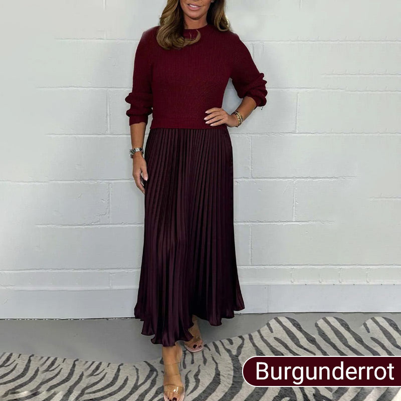 Sophie - Elegant Pleated Dress