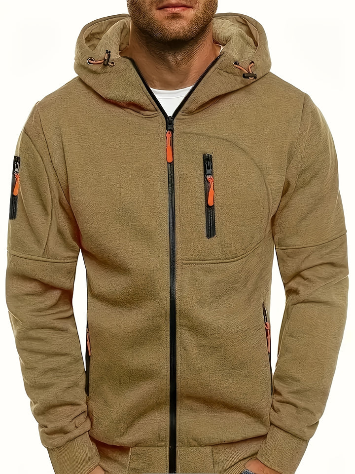 Dominic – Technical Zip-Up Hoodie