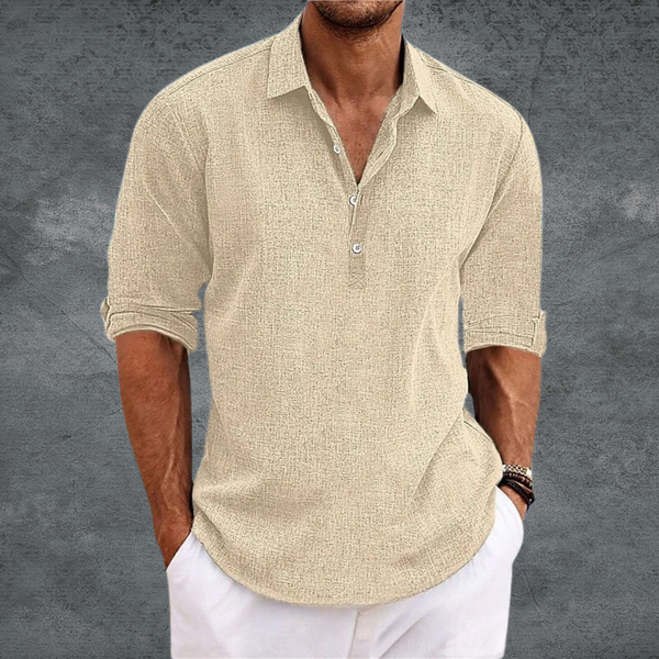 Henry – Textured Button-Up Shirt