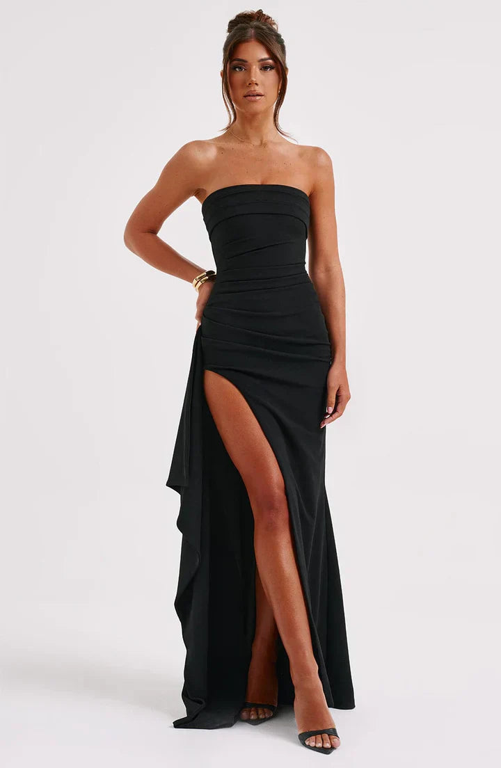 Stacy - Off-Shoulder Maxi Dress