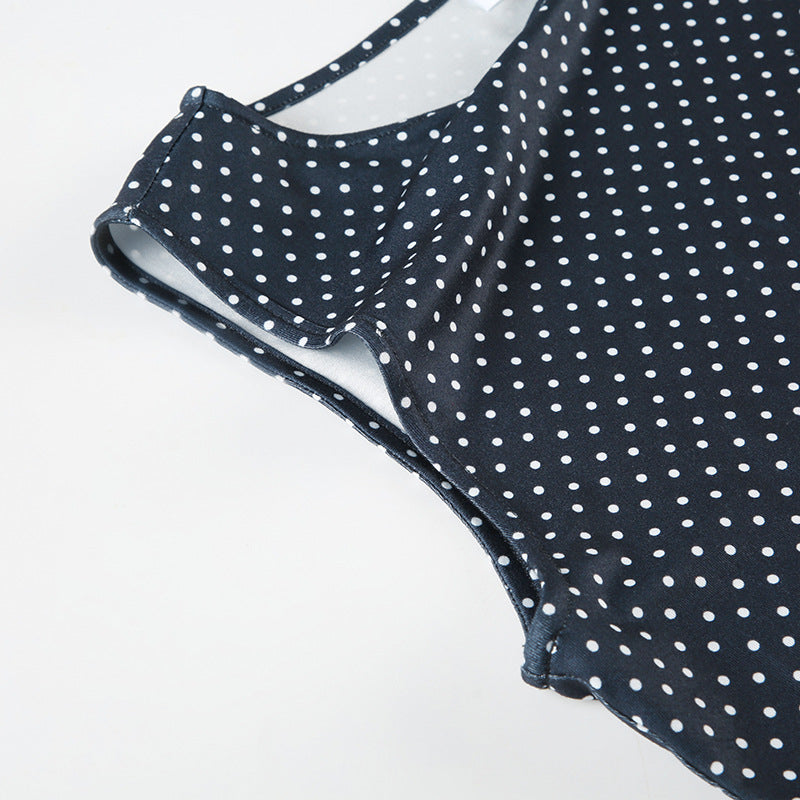 Jane - Polka Dot Mini Dress