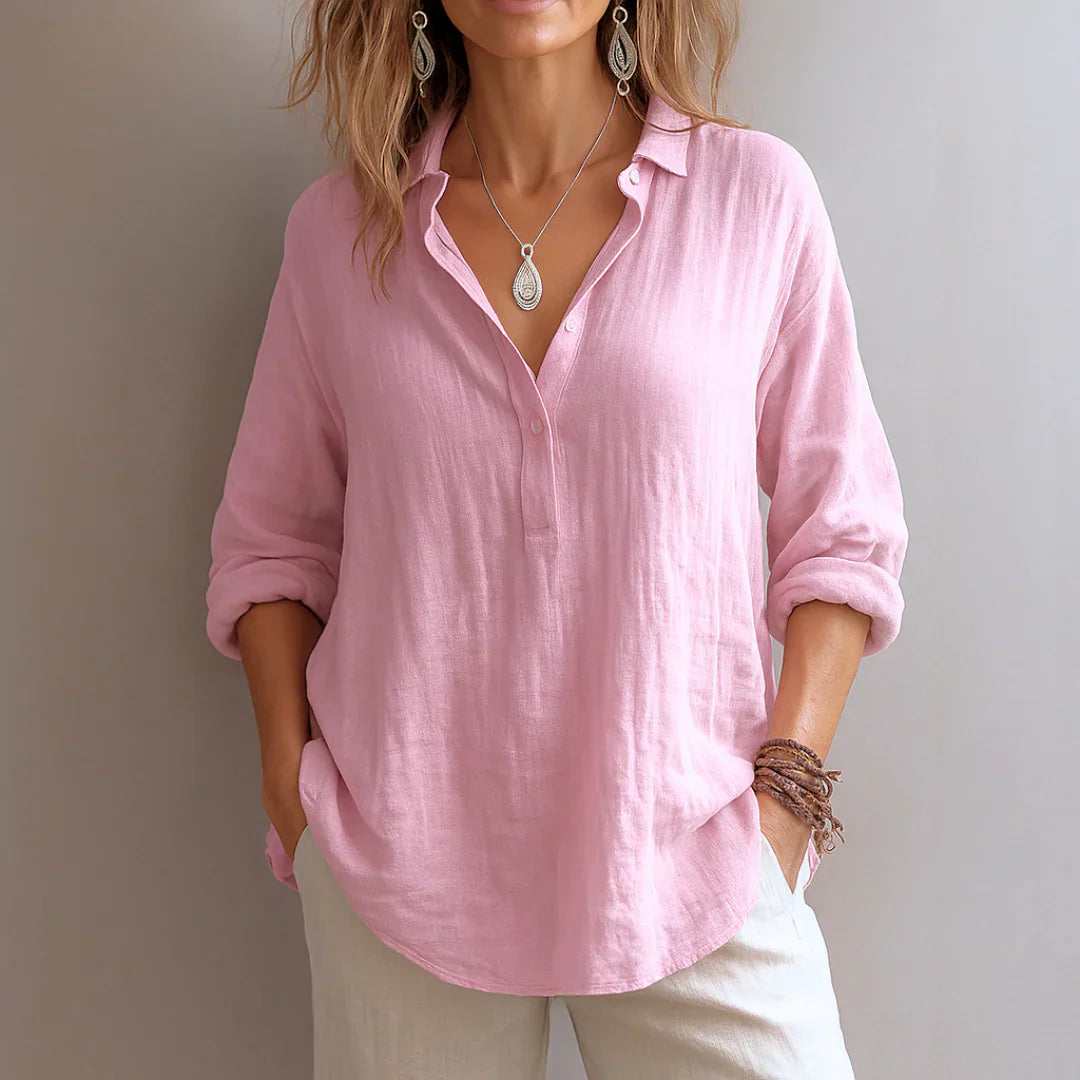 Soraya – Relaxed Button Shirt