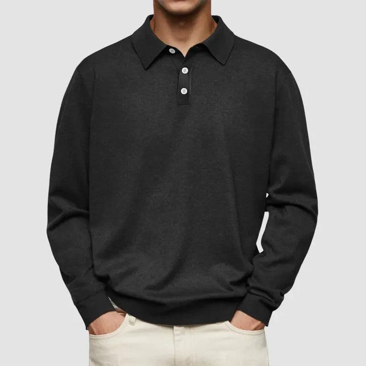 Bradley – Classic Polo Sweatshirt