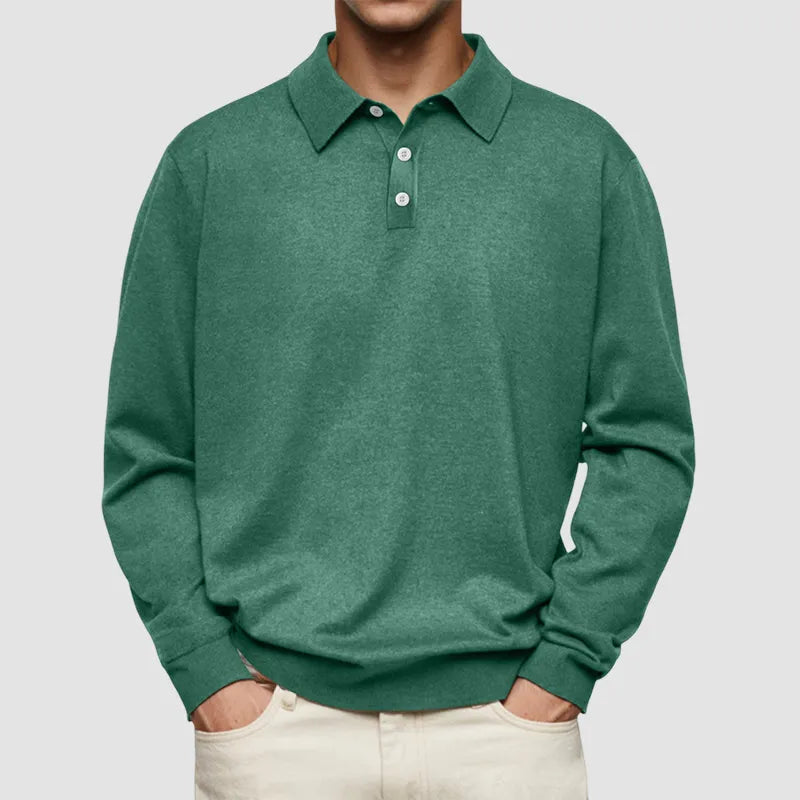 Bradley – Classic Polo Sweatshirt