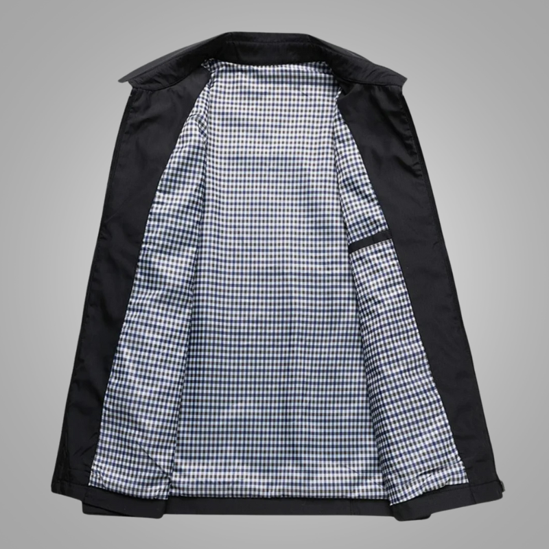 James – Tailored Check-Lined Jacket