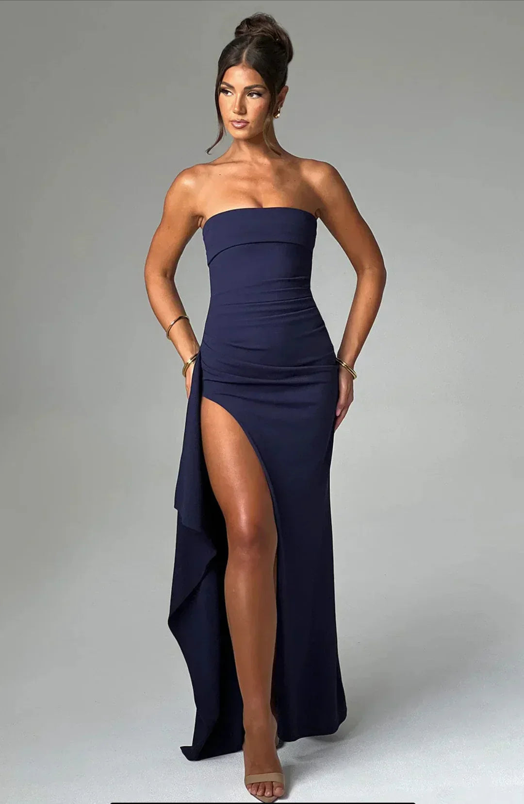 Stacy - Off-Shoulder Maxi Dress