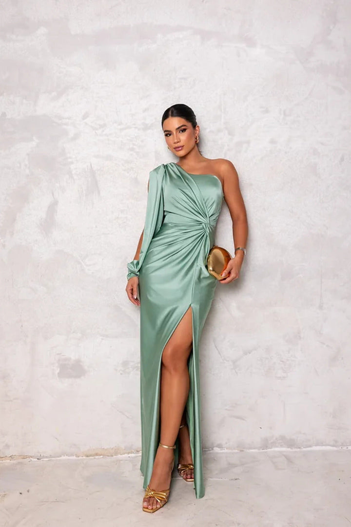 Anna - Elegant Silhouette Dress