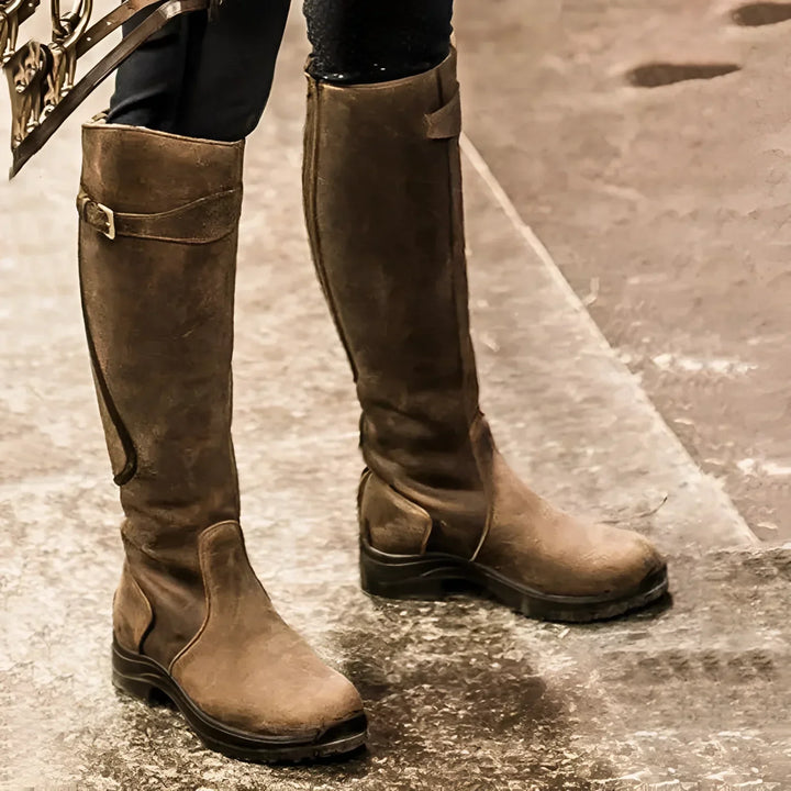 Arctic – Vegan Leather Riding Snow Boots