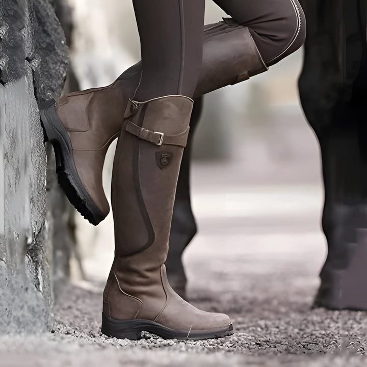 Arctic – Vegan Leather Riding Snow Boots
