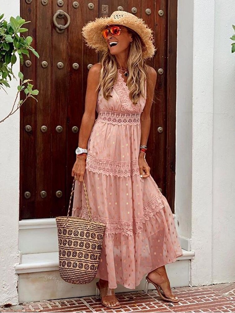 Joanna - Boho Maxi Dress