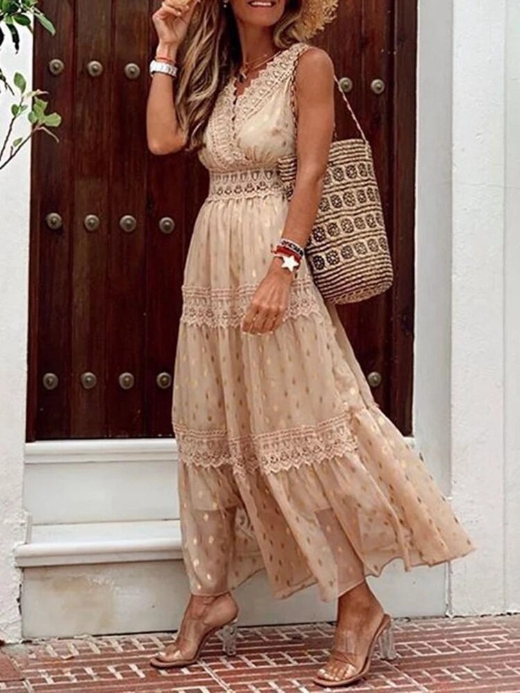Joanna - Boho Maxi Dress