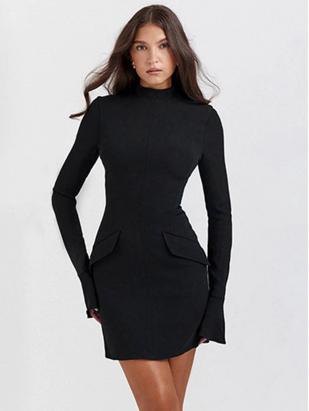 Caroline - Lapel Dress