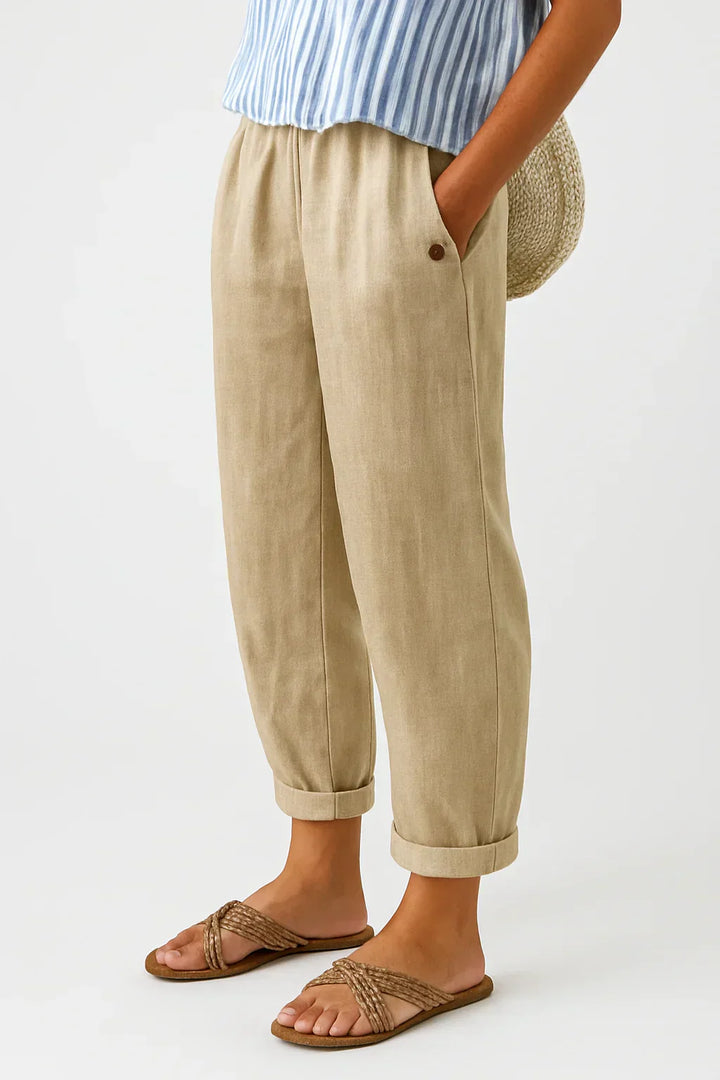Elise - Timeless Comfort Lighten Linen and Cotton blend