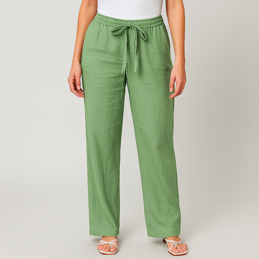 Gwyneth – Elegant Tie-Waist Pants