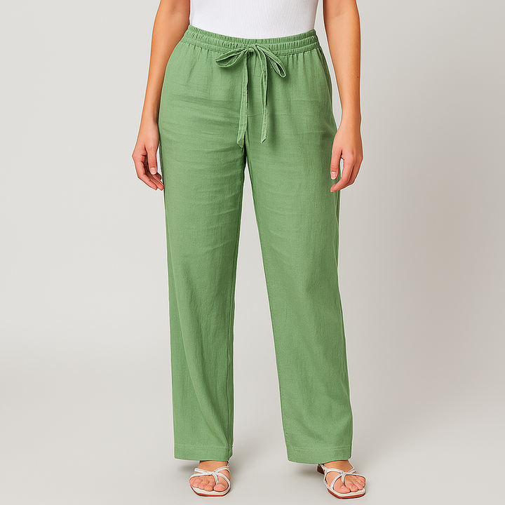 Gwyneth – Elegant Tie-Waist Pants