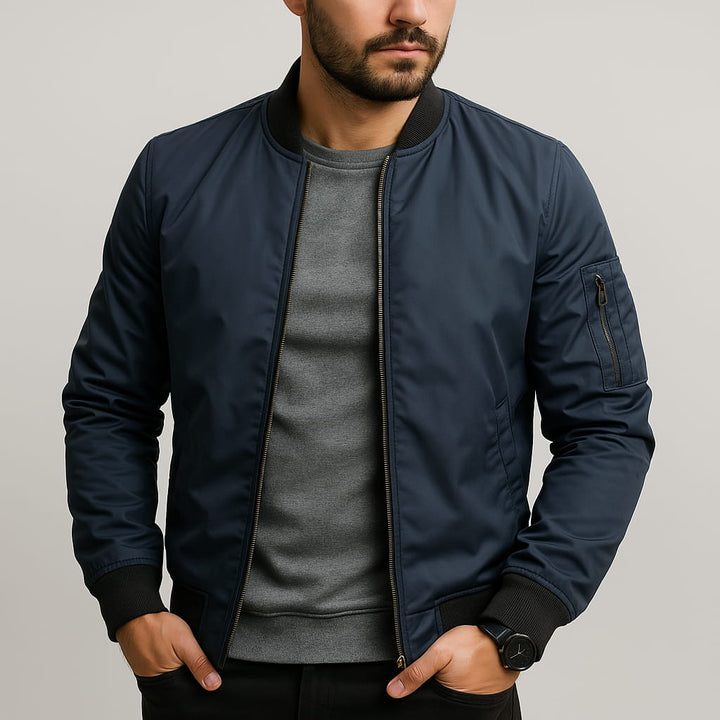 Jacob – Zip-Up Bomber Jacket