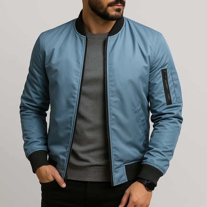 Jacob – Zip-Up Bomber Jacket