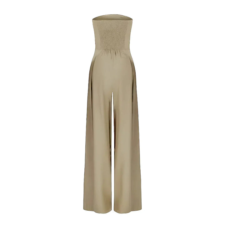 Malene – Strapless Wide-Leg Jumpsuit