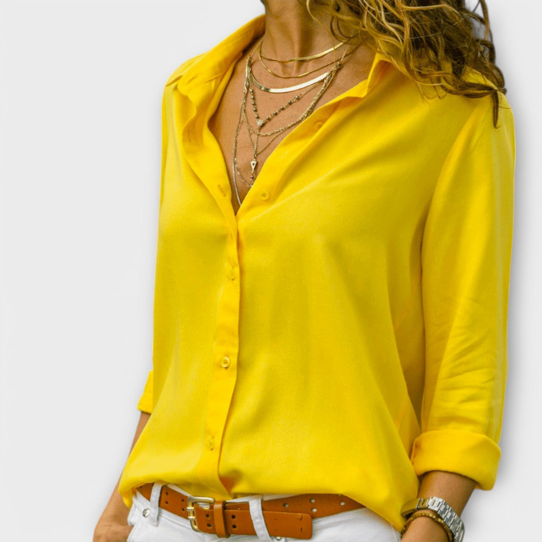 Lianelle – Classic Button-Up Blouse